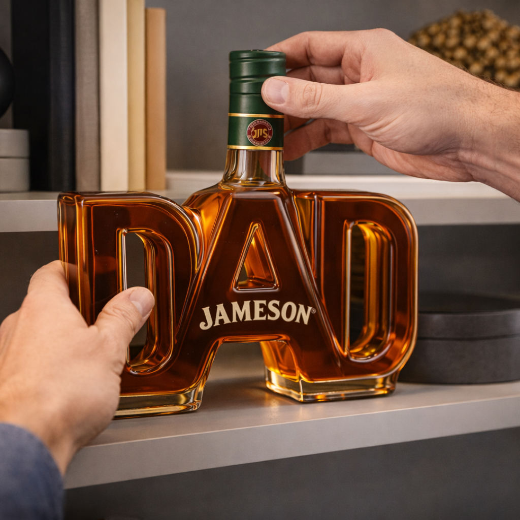 Botellas de whisky Jack Daniel's - Edición Papá