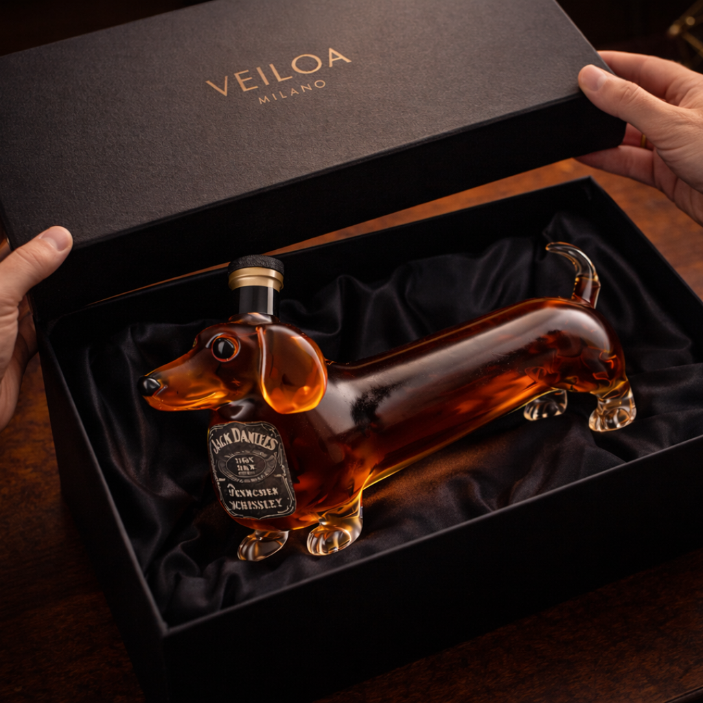 Botella de whisky Jack Daniel's - Edición Teckel
