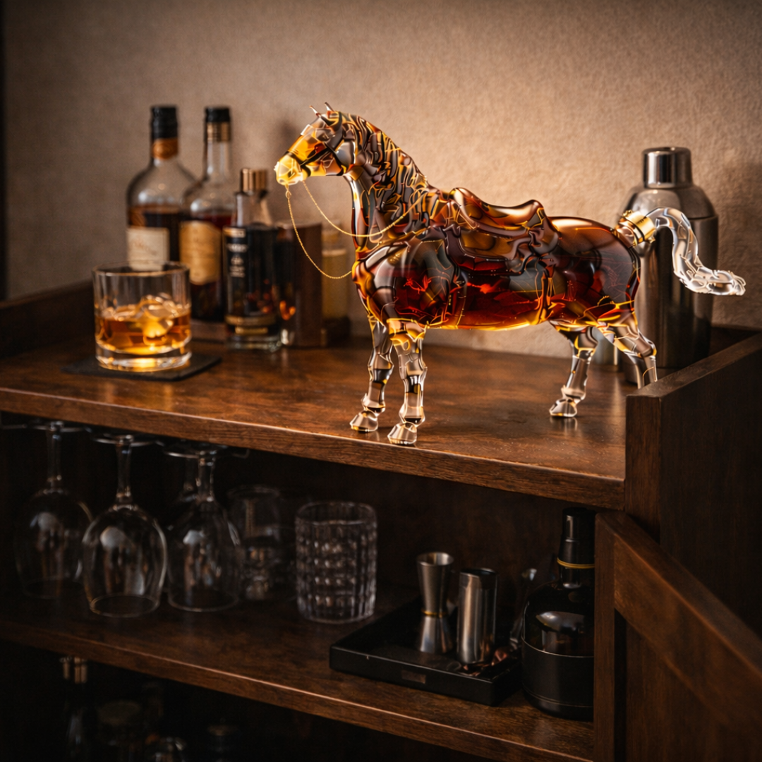 Botella de whisky - Edición equina