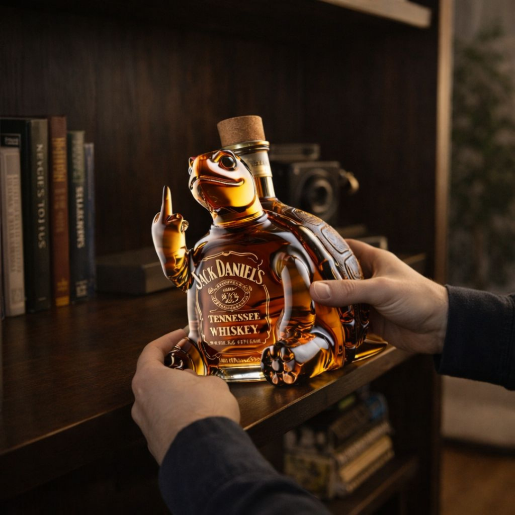 Botella de whisky Jack Daniel's - Edición Tortuga