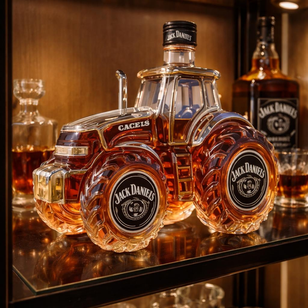 Botella de whisky - Edición especial Tractor