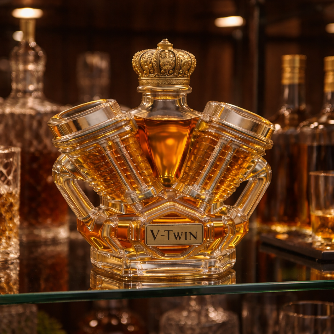 Botellas de whisky - Edición V8