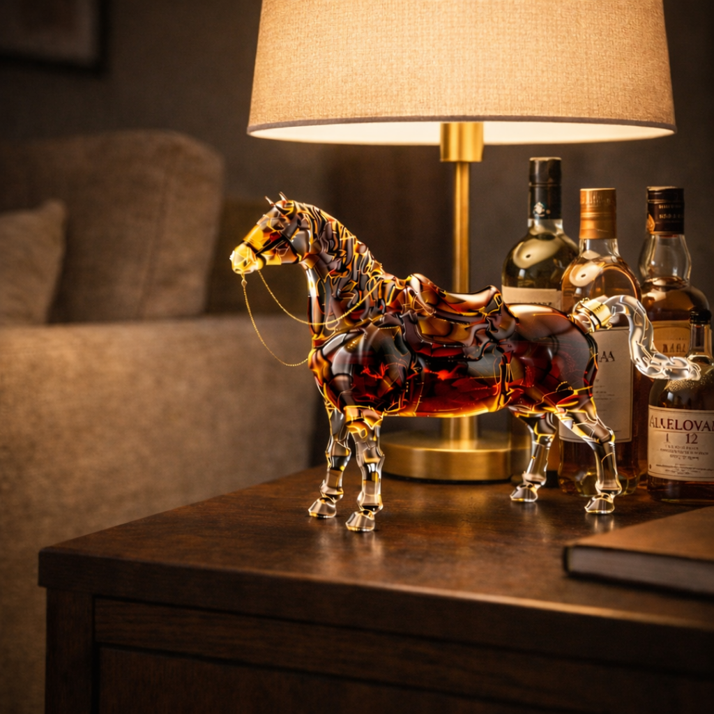 Botella de whisky - Edición equina
