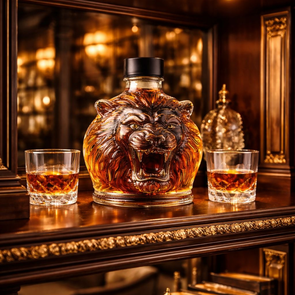 Botella de whisky - Edición León