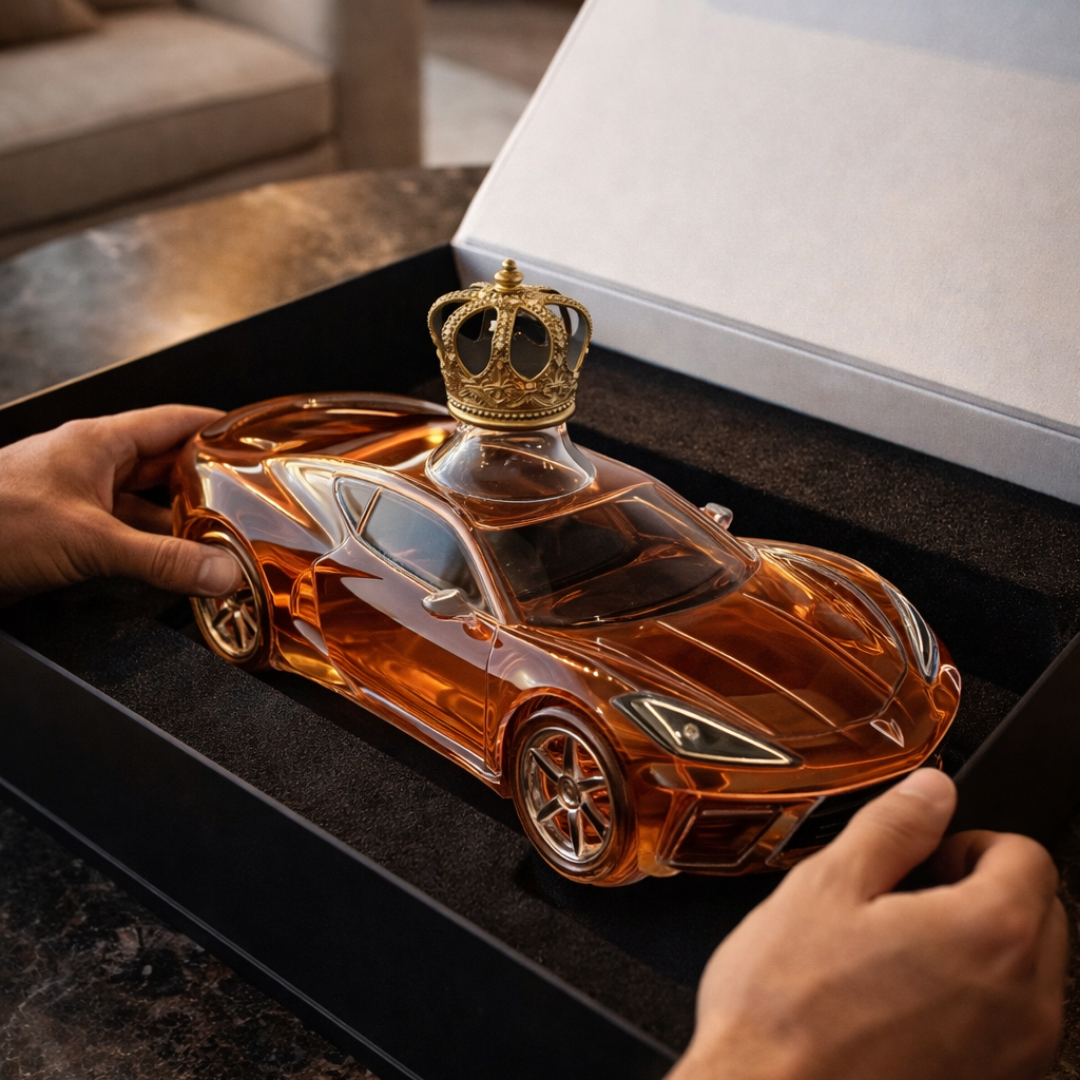 Botella de whisky - Edición Corvette