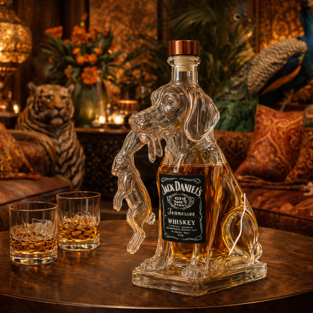 Botellas de whisky - Edición para perros