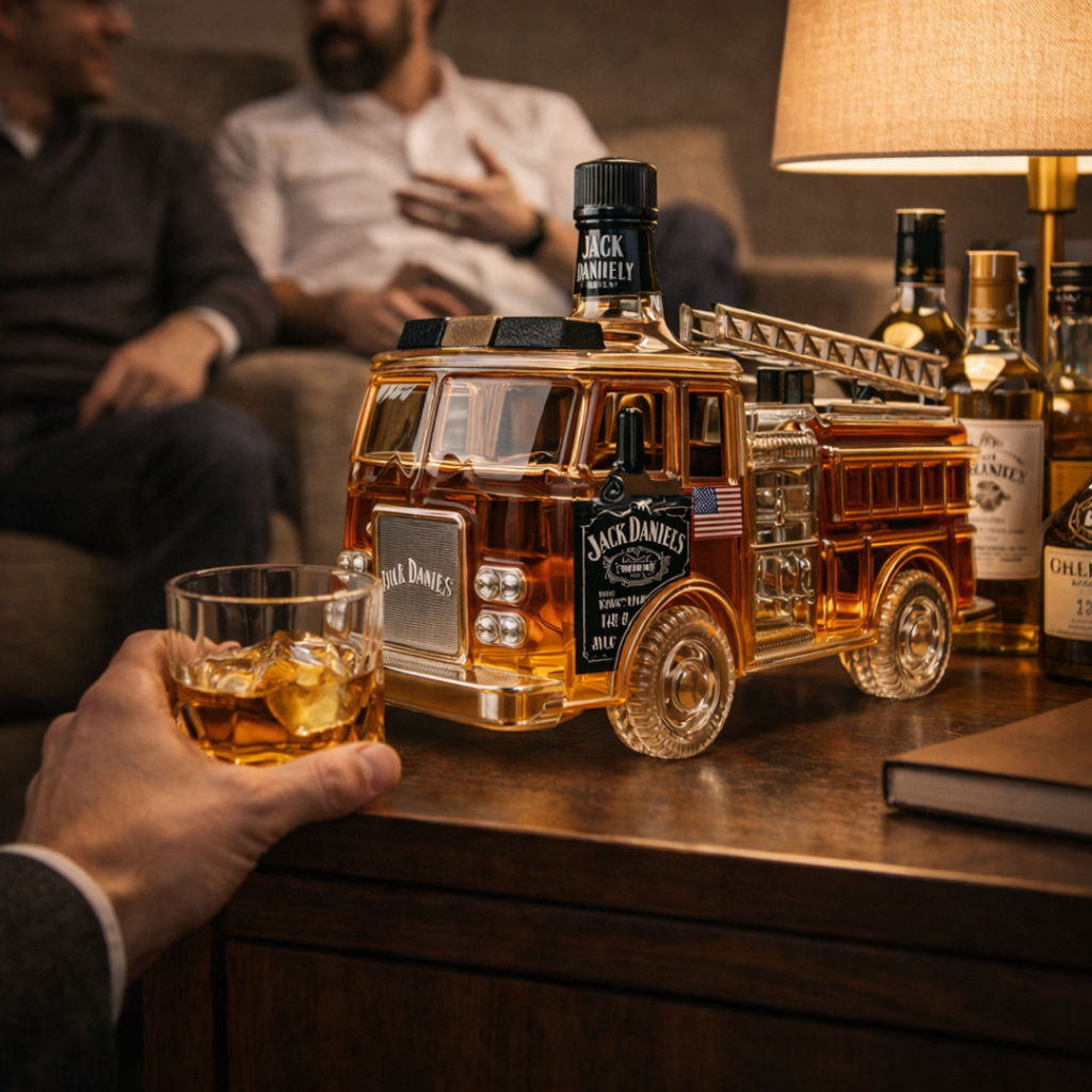 Botellas de whisky Jack Daniel's - Edición de Bomberos