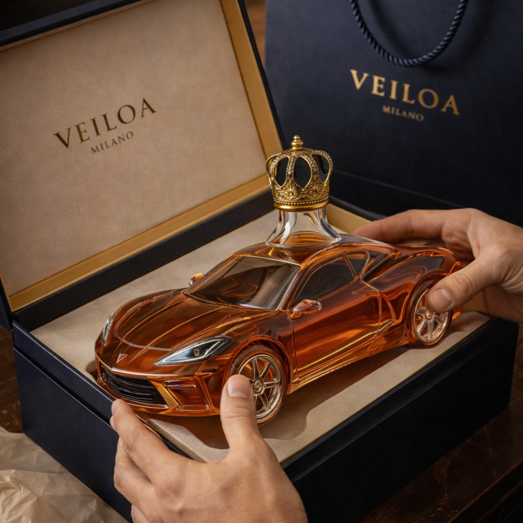 Botella de whisky - Edición Corvette