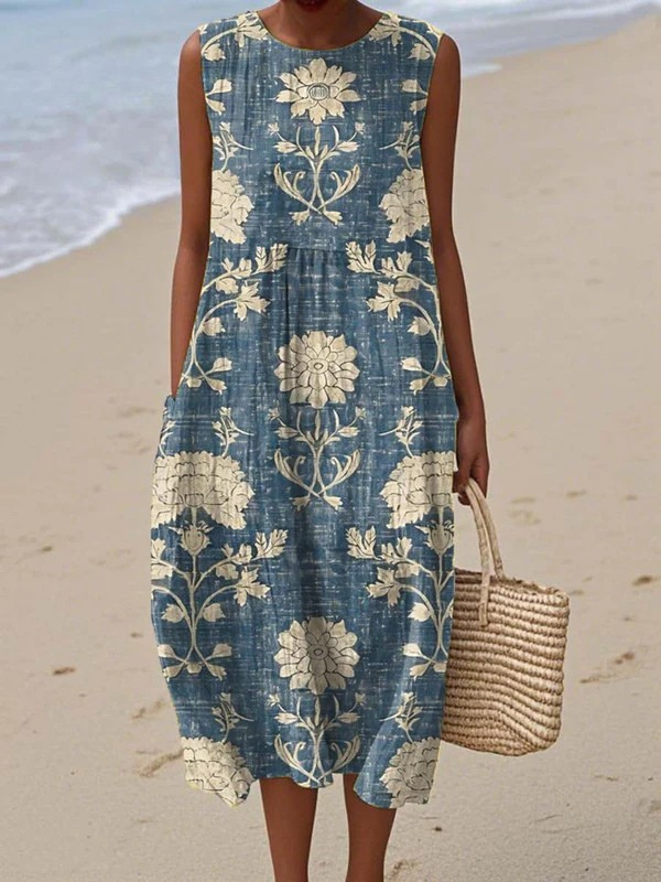 Vestido Midi Boho - Belle