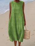 Vestido Midi Estampado - Sara
