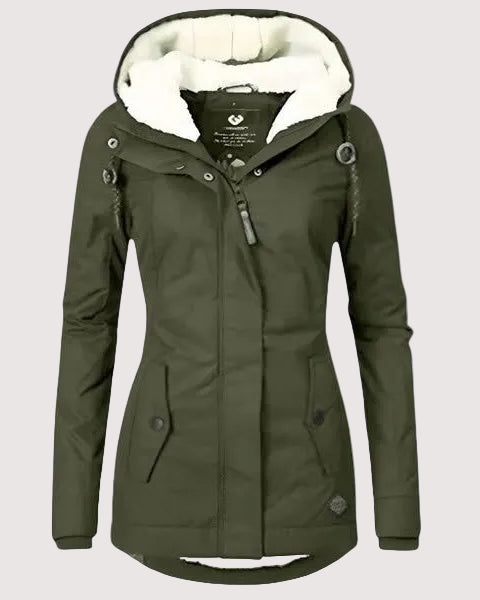 Abrigo impermeable con capucha – Giulia
