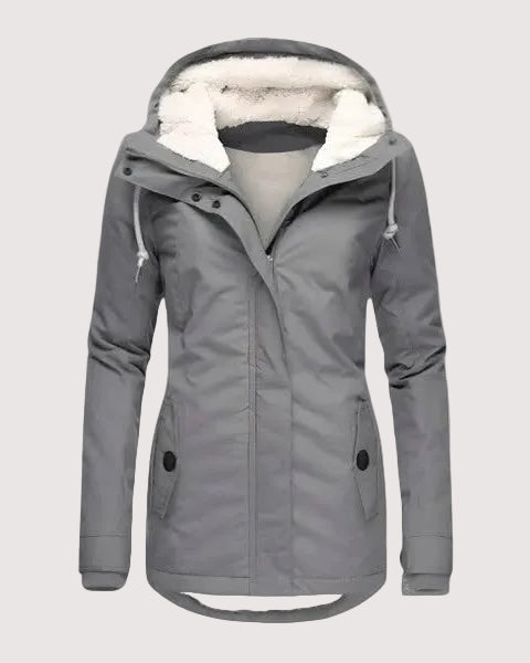 Abrigo impermeable con capucha – Giulia