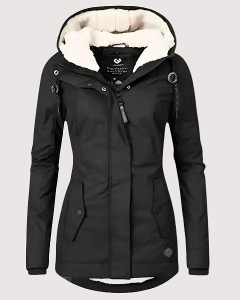 Abrigo impermeable con capucha – Giulia
