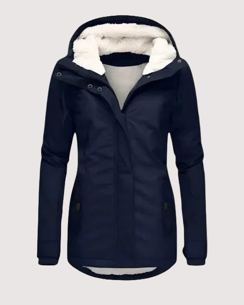 Abrigo impermeable con capucha – Giulia