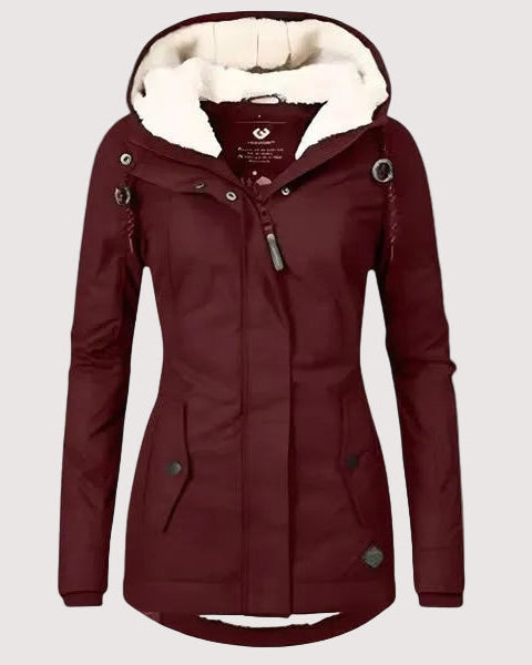 Abrigo impermeable con capucha – Giulia