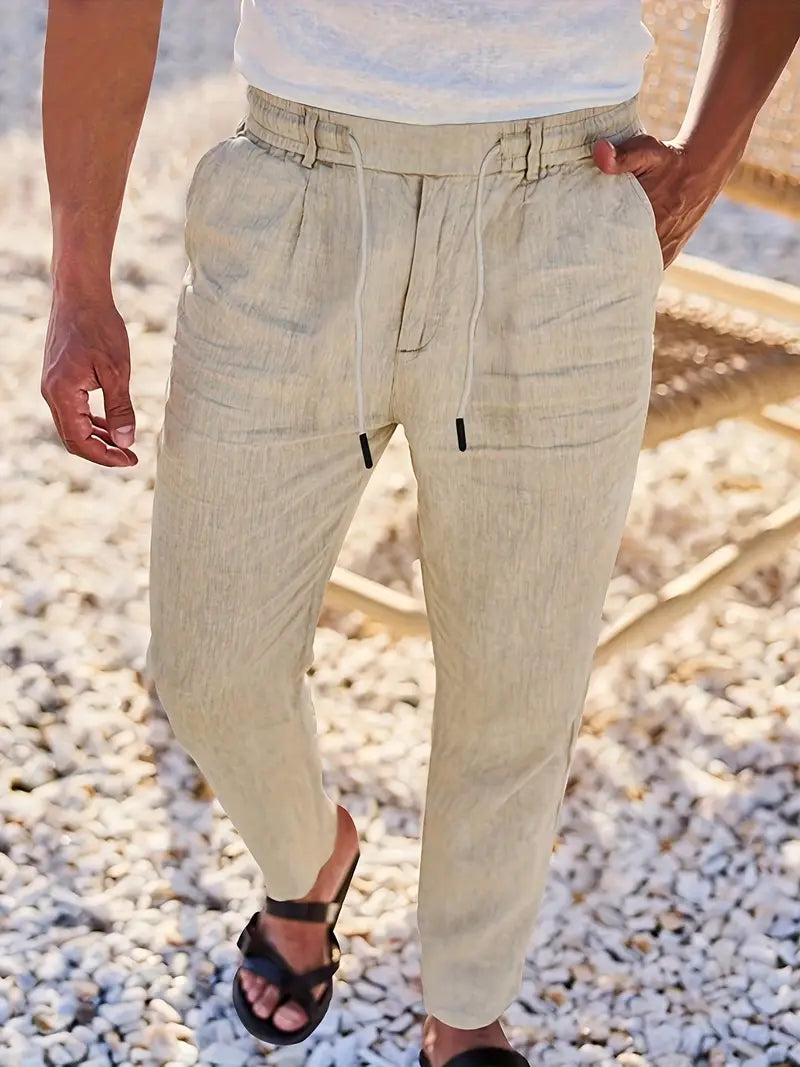 Nichols | Pantalones Anchos con Cordón