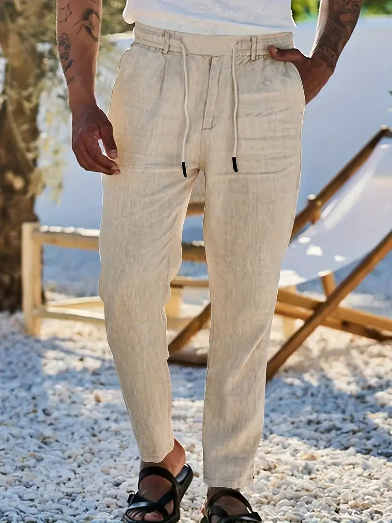 Nichols | Pantalones Anchos con Cordón