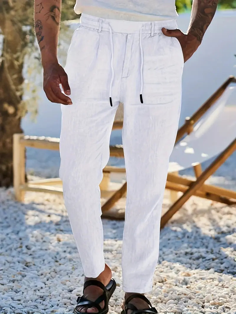 Nichols | Pantalones Anchos con Cordón