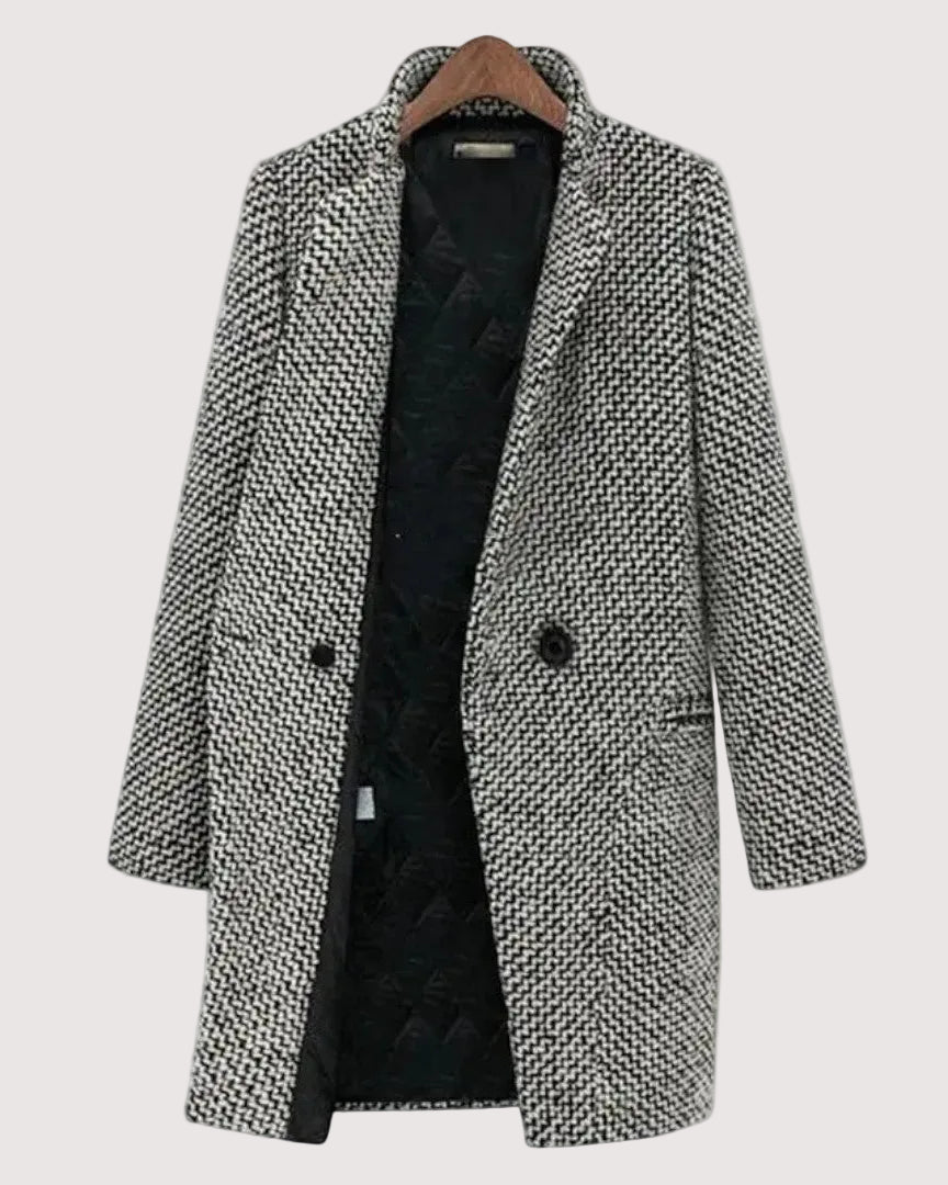 Abrigo elegante Claudia – Gris