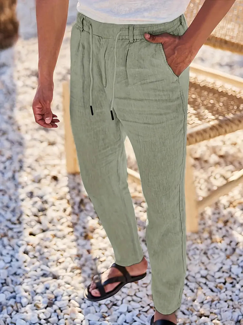 Nichols | Pantalones Anchos con Cordón