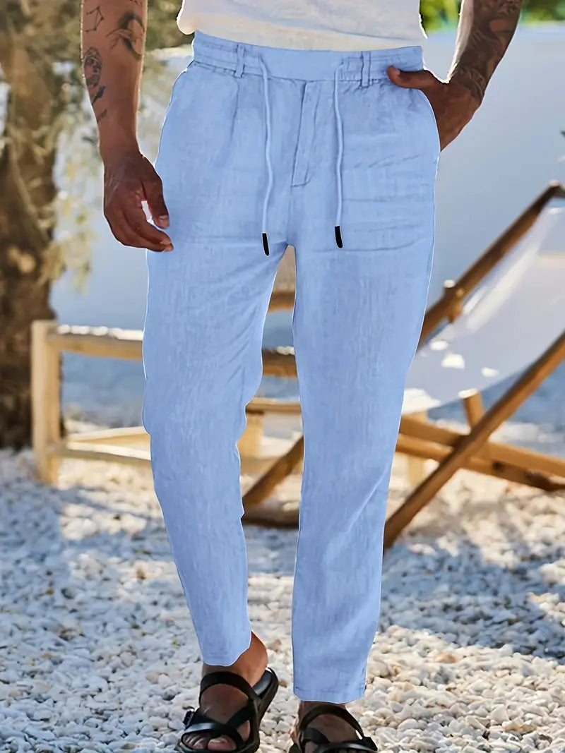Nichols | Pantalones Anchos con Cordón