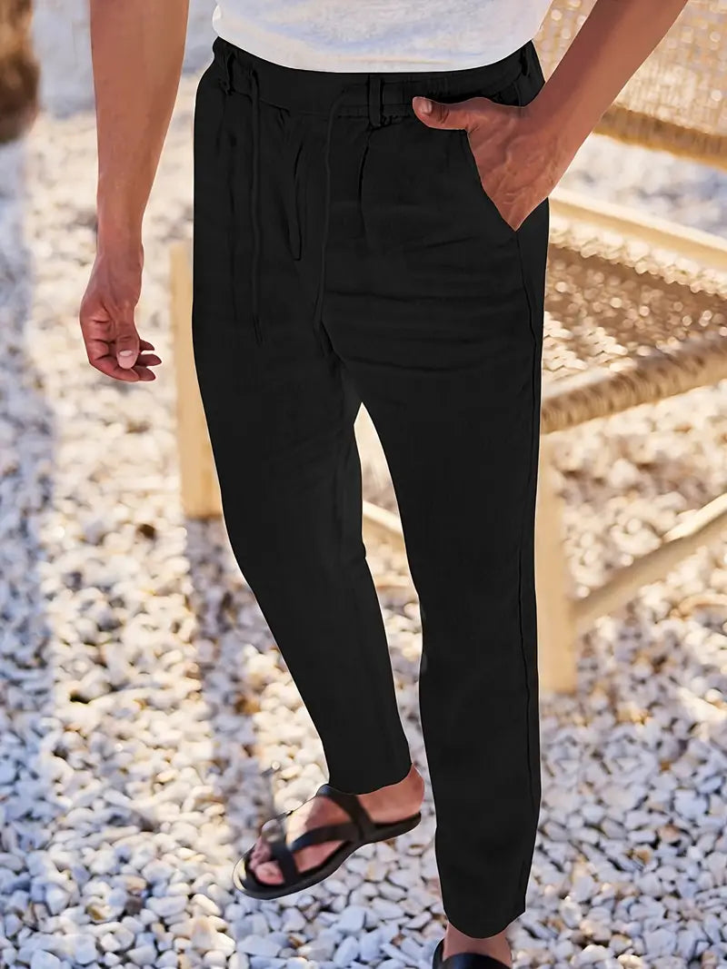 Nichols | Pantalones Anchos con Cordón
