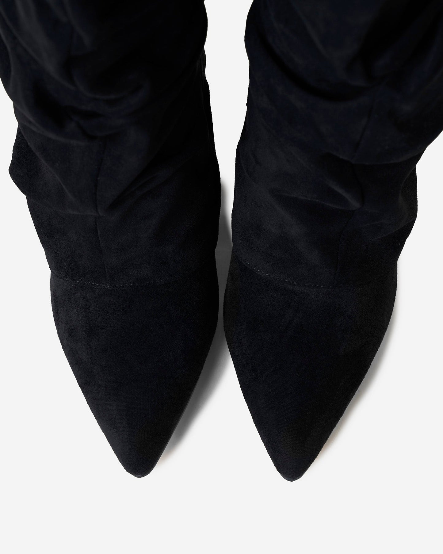 Botas altas de ante Lavista Slouchy - Negro