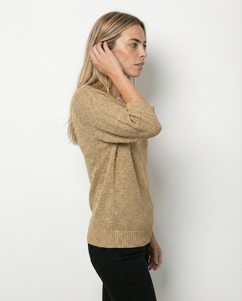 Camiseta Ultra Comfort Elisa – Beige