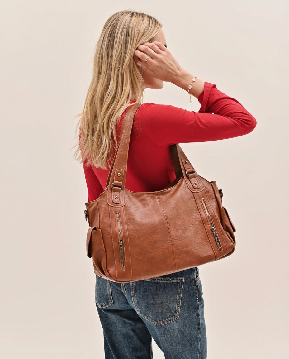 Bolso urbano It girl - Camel