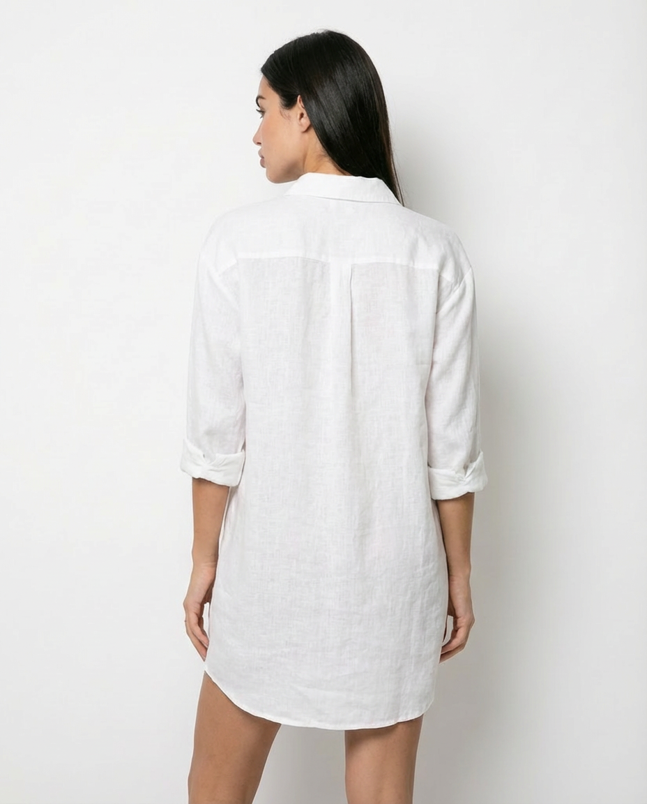 Vestido Blusón Elegancia Natural - Aurelia