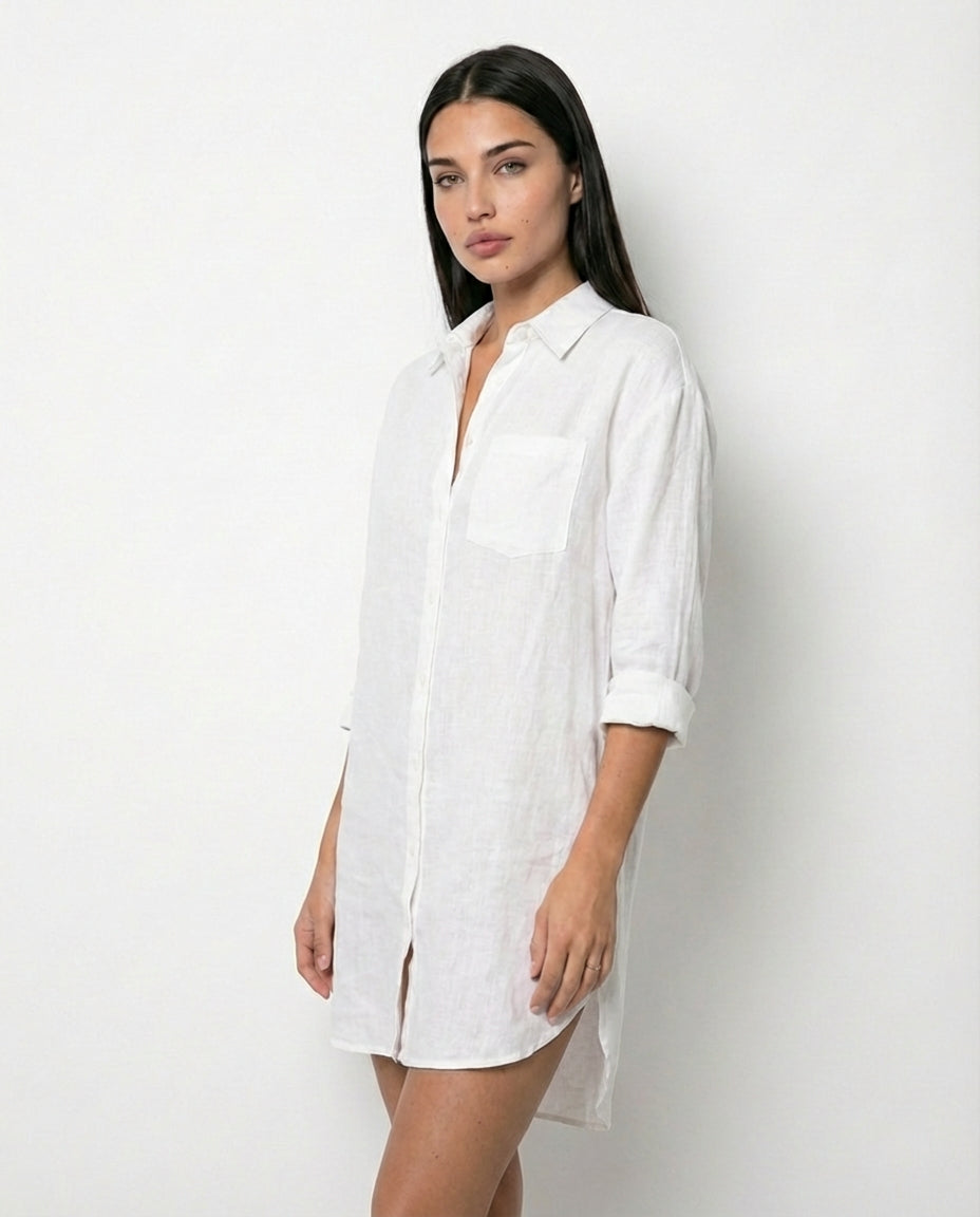 Vestido Blusón Elegancia Natural - Aurelia