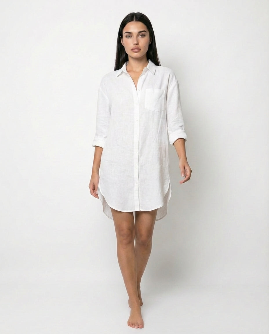 Vestido Blusón Elegancia Natural - Aurelia