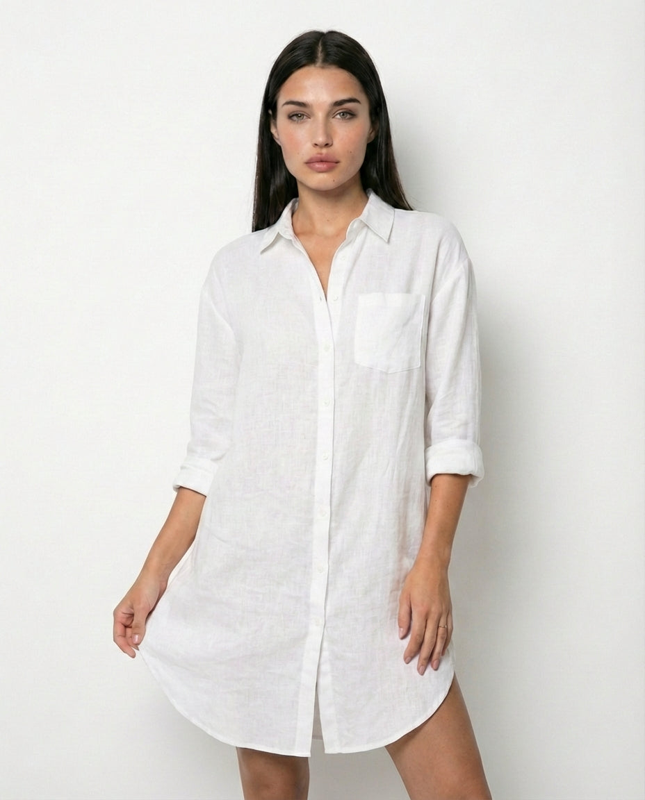 Vestido Blusón Elegancia Natural - Aurelia