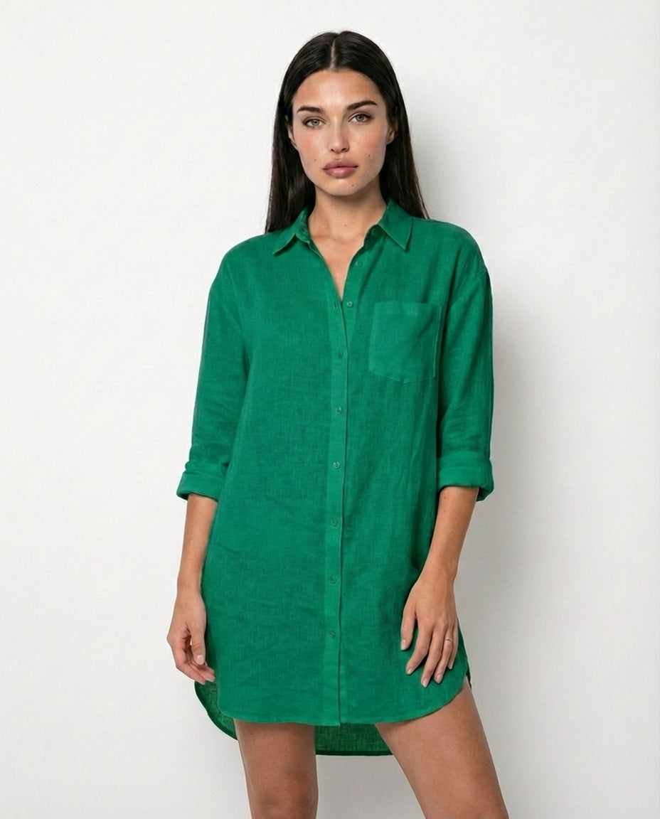 Vestido Blusón Elegancia Natural - Aurelia