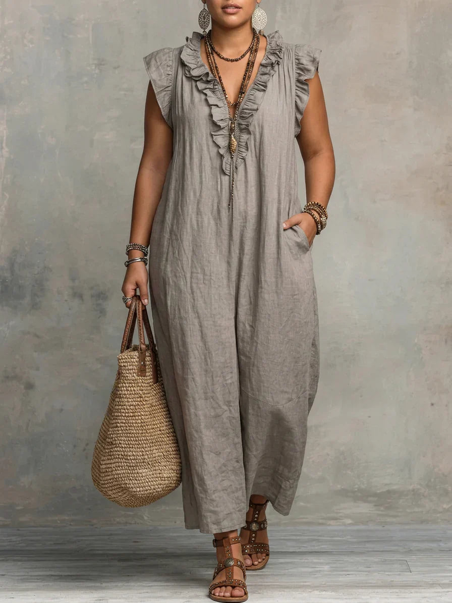 Sienna | Vestido Maxi Bohemio con Volantes