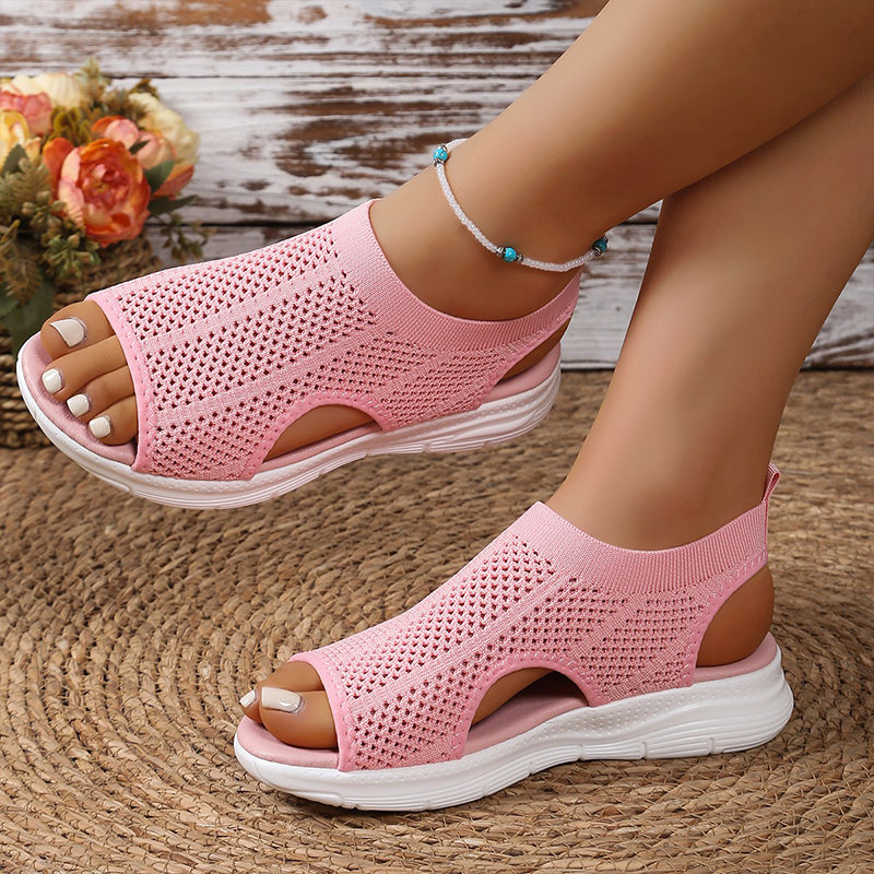 Sandalias ortopédicas suaves y cómodas
