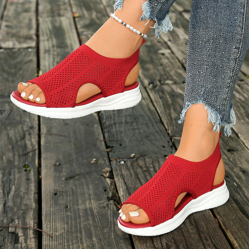 Sandalias ortopédicas suaves y cómodas