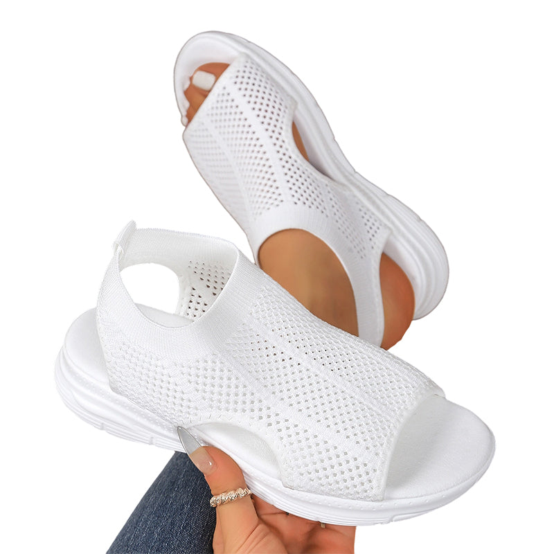 Sandalias ortopédicas suaves y cómodas