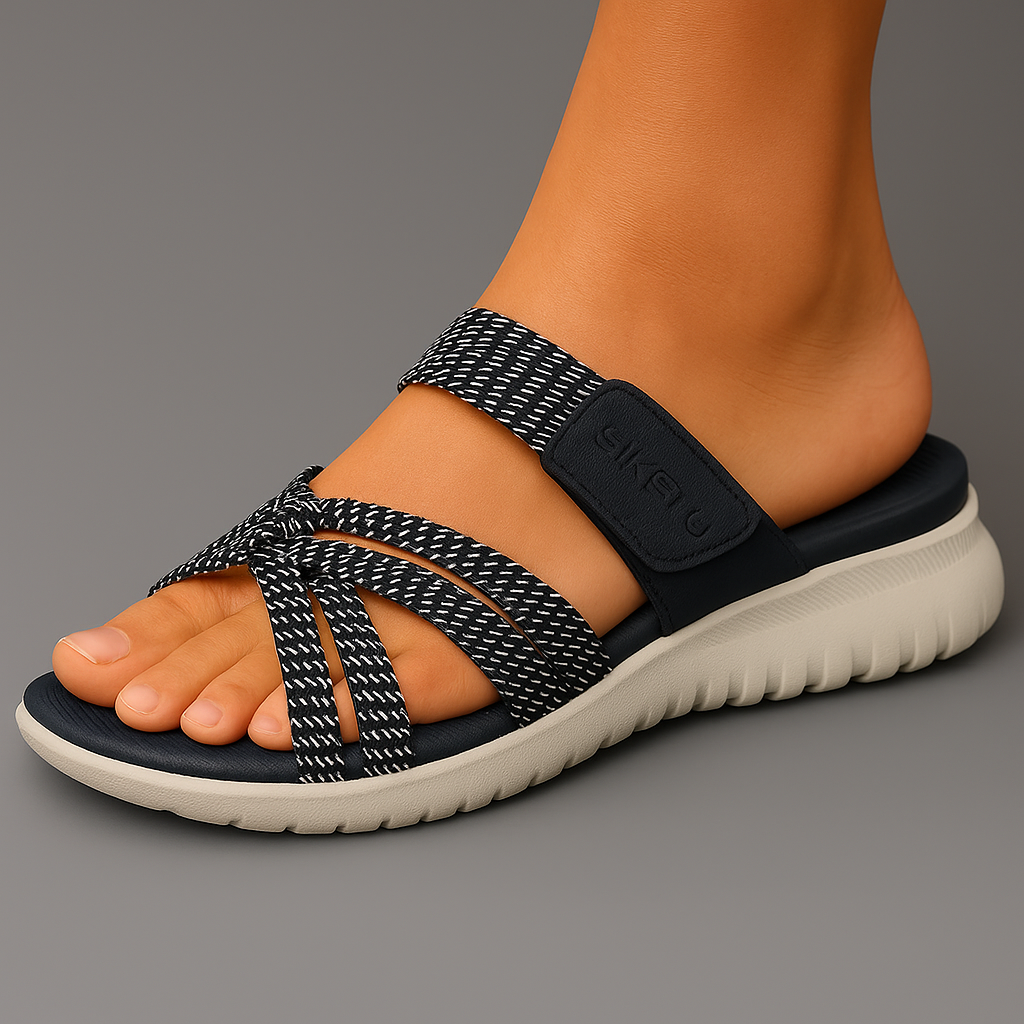 Lina sandalias ortopédicas cómodas slip-on